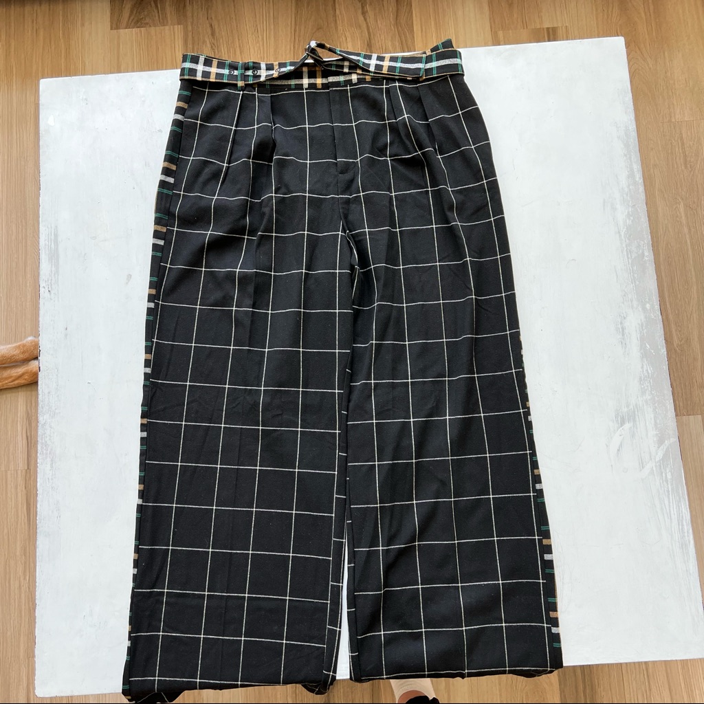 Nwt Who What Wear? Plaid Pants